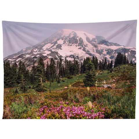 Nature Magick Mount Rainier National Park Tapestry