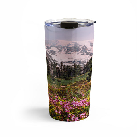Nature Magick Mount Rainier National Park Travel Mug