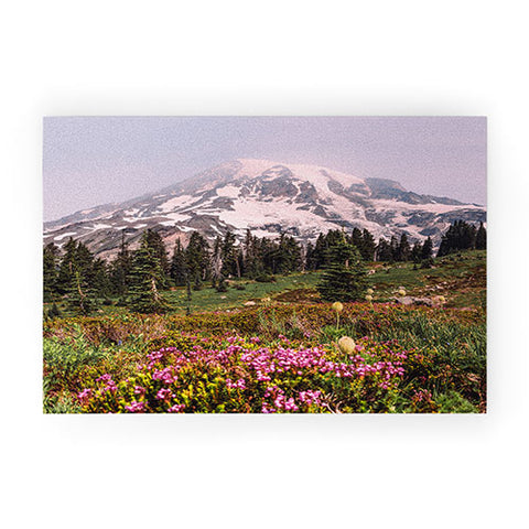 Nature Magick Mount Rainier National Park Welcome Mat