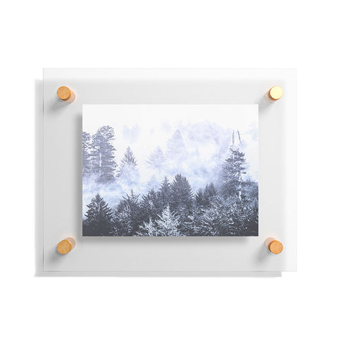 Nature Magick Navy Forest Adventure Floating Acrylic Print