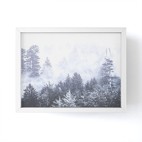 Nature Magick Navy Forest Adventure Framed Mini Art Print