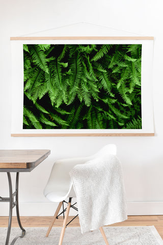 Nature Magick Pacific Northwest Forest Ferns Art Print And Hanger