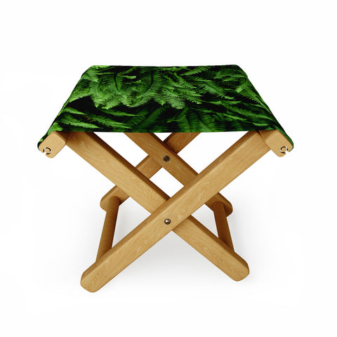 Nature Magick Pacific Northwest Forest Ferns Folding Stool