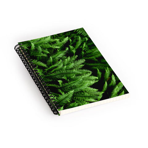 Nature Magick Pacific Northwest Forest Ferns Spiral Notebook