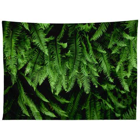 Nature Magick Pacific Northwest Forest Ferns Tapestry