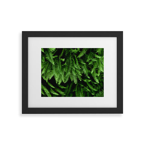 Nature Magick Pacific Northwest Forest Ferns Framed Art Print