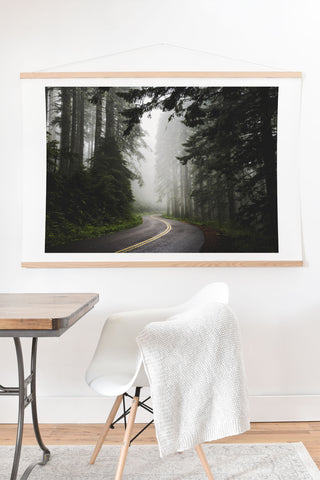 Nature Magick Pacific Northwest Woods Art Print And Hanger