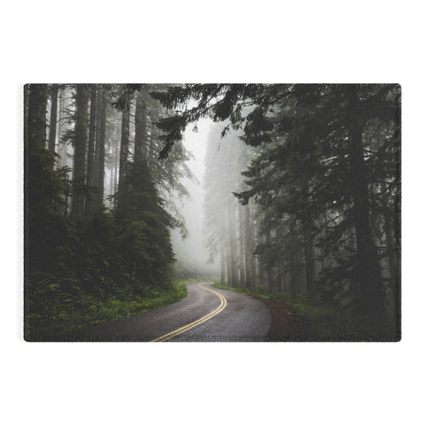 Nature Magick Pacific Northwest Woods Outdoor Rug