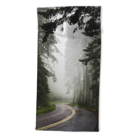 Nature Magick Pacific Northwest Woods Beach Towel