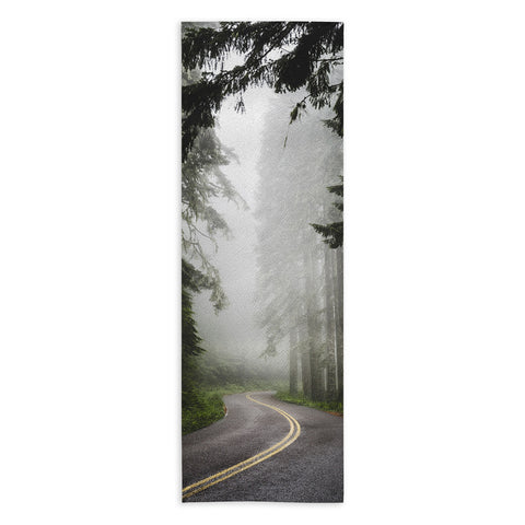 Nature Magick Pacific Northwest Woods Yoga Towel