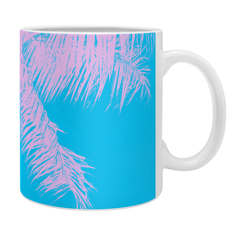 Nature Magick Palm Tree Summer Beach Teal Coffee Mug