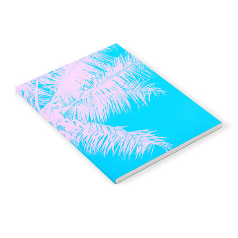 Nature Magick Palm Tree Summer Beach Teal Notebook