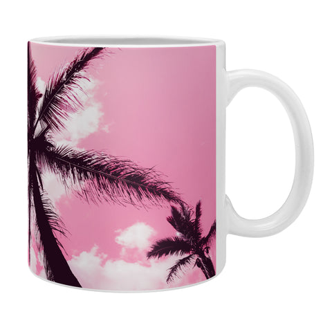 Nature Magick Palm Trees Pink Coffee Mug