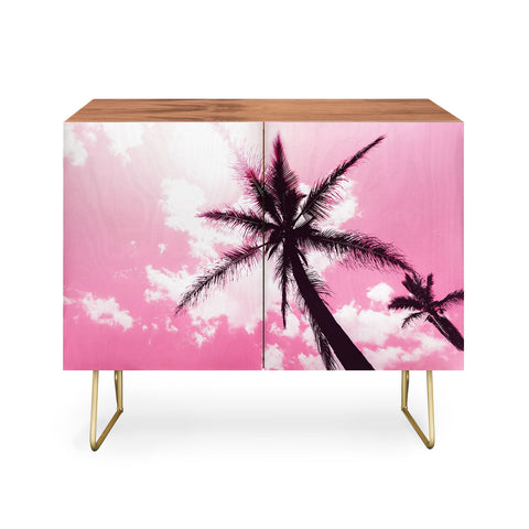 Nature Magick Palm Trees Pink Credenza