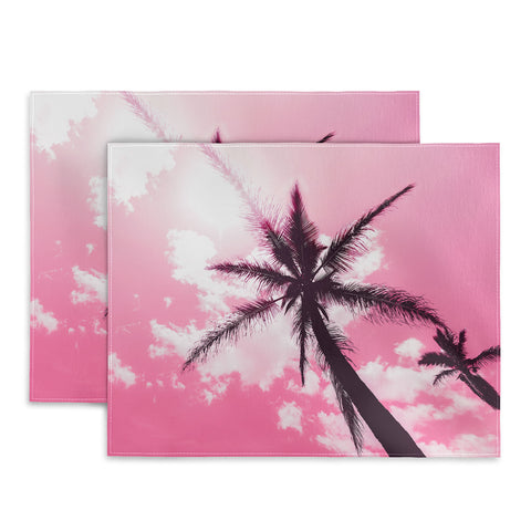 Nature Magick Palm Trees Pink Placemat