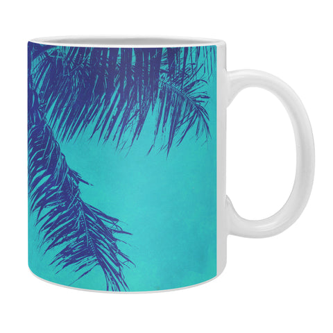 Nature Magick Palm Trees Summer Turquoise Coffee Mug