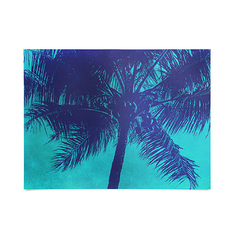 Nature Magick Palm Trees Summer Turquoise Poster