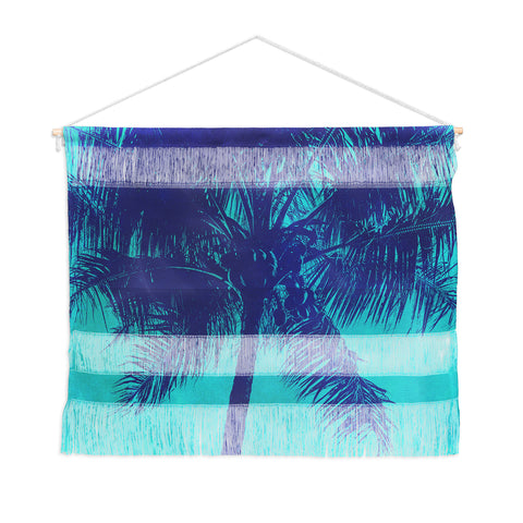 Nature Magick Palm Trees Summer Turquoise Wall Hanging Landscape