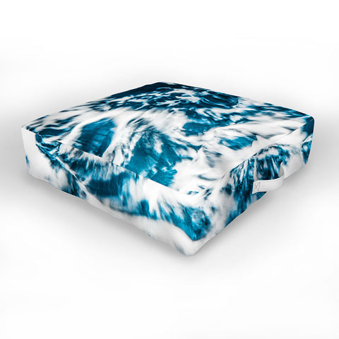 Nature Magick Perfect Marble Sea Waves Outdoor Floor Cushion