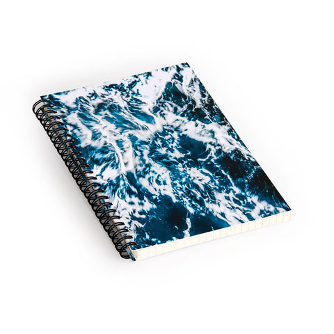 Nature Magick Perfect Marble Sea Waves Spiral Notebook