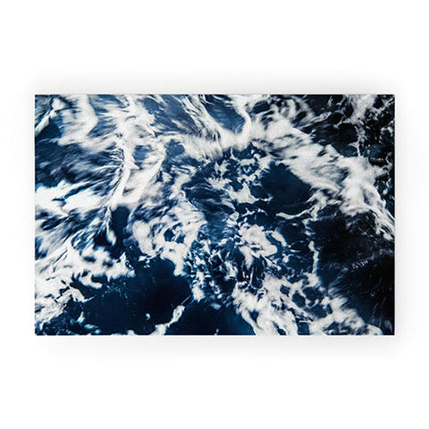 Nature Magick Perfect Marble Sea Waves Welcome Mat