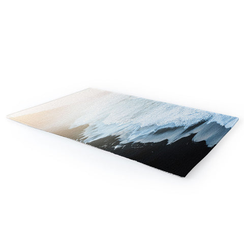 Nature Magick Perfect Ocean Beach Waves Area Rug
