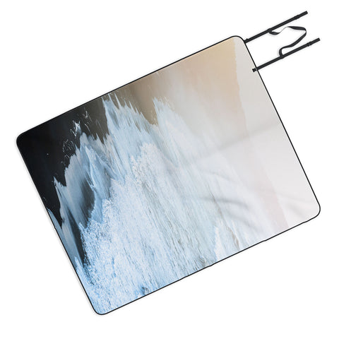 Nature Magick Perfect Ocean Beach Waves Picnic Blanket