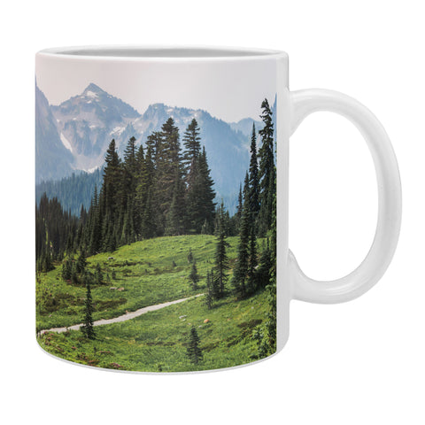 Nature Magick Pink Mountain Wildflowers Coffee Mug