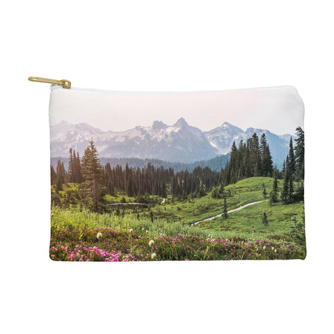Nature Magick Pink Mountain Wildflowers Pouch