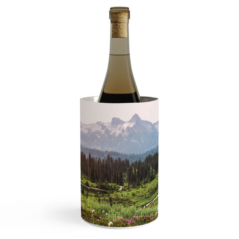 Nature Magick Pink Mountain Wildflowers Wine Chiller