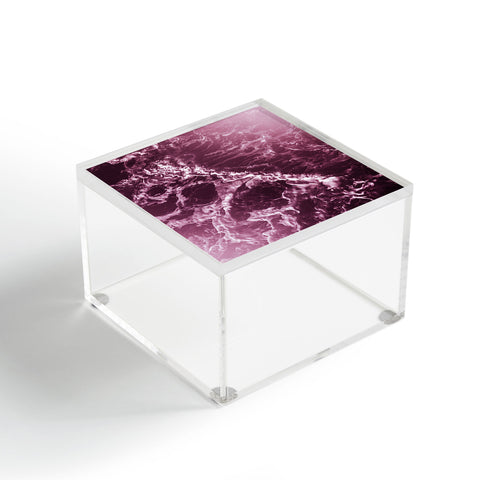 Nature Magick Pink Ocean Waves Acrylic Box