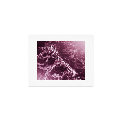 Nature Magick Pink Ocean Waves Art Print