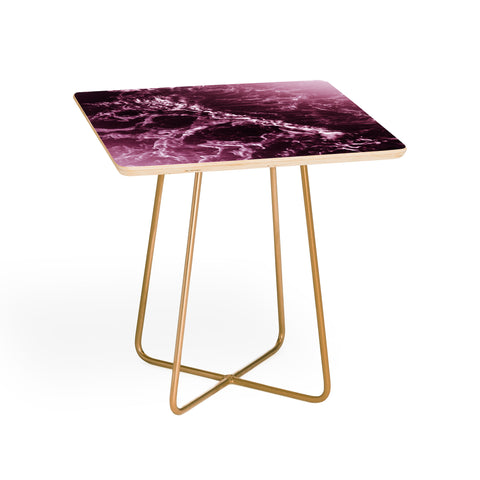 Nature Magick Pink Ocean Waves Side Table