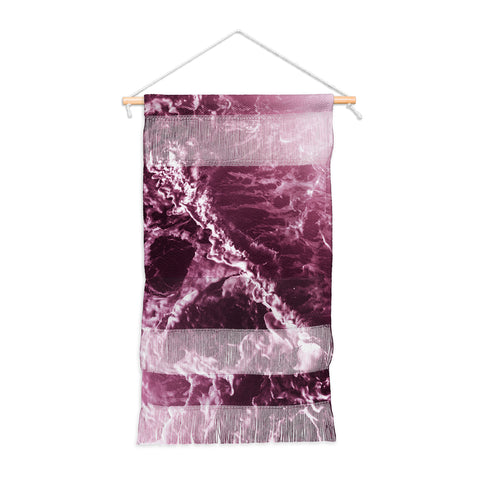 Nature Magick Pink Ocean Waves Wall Hanging Portrait
