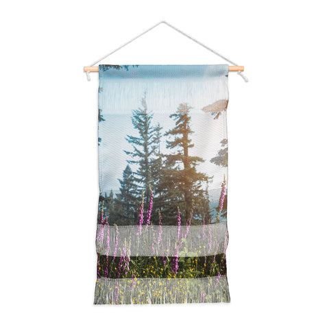 Nature Magick Pink Wildflower Forest Love Wall Hanging Portrait