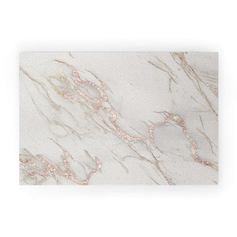 Nature Magick Pretty Rose Gold Marble Welcome Mat