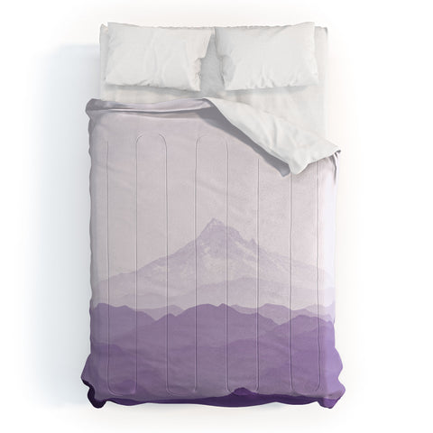 Nature Magick Purple Mountain Wanderlust Comforter