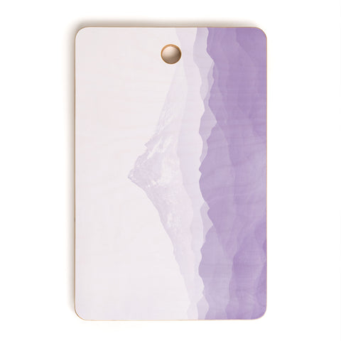 Nature Magick Purple Mountain Wanderlust Cutting Board Rectangle