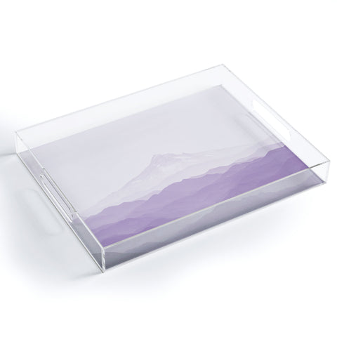 Nature Magick Purple Mountain Wanderlust Acrylic Tray