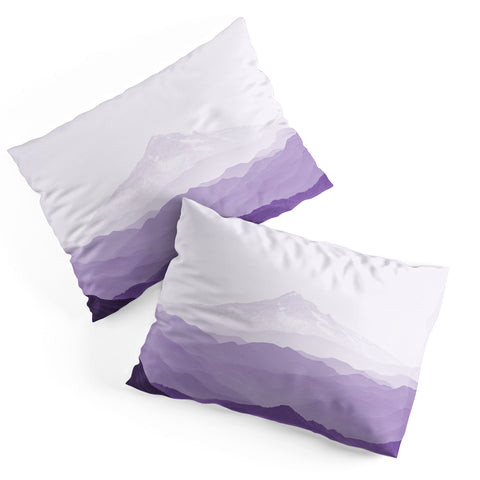 Nature Magick Purple Mountain Wanderlust Pillow Shams