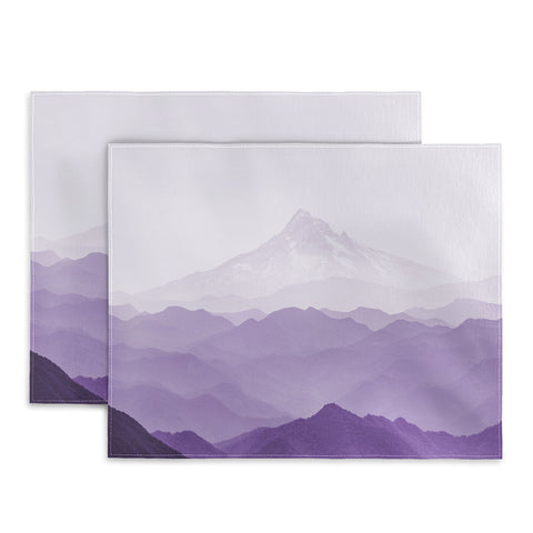 Nature Magick Purple Mountain Wanderlust Placemat