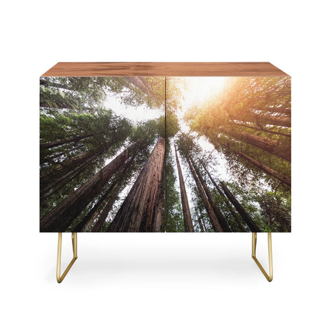 Nature Magick Redwood Forest Sky Credenza