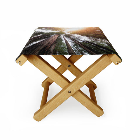 Nature Magick Redwood Forest Sky Folding Stool