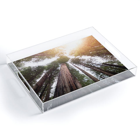Nature Magick Redwood Forest Sky Acrylic Tray
