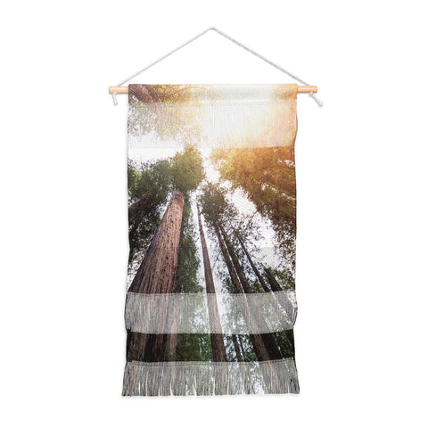 Nature Magick Redwood Forest Sky Wall Hanging Portrait