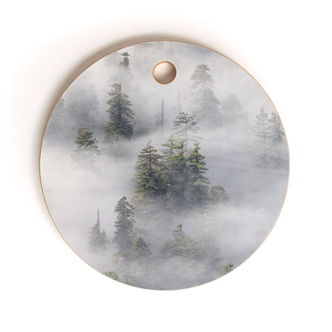 Nature Magick Redwood National Park Mist Cutting Board Round