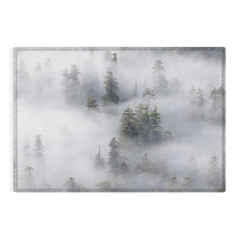 Nature Magick Redwood National Park Mist Outdoor Rug
