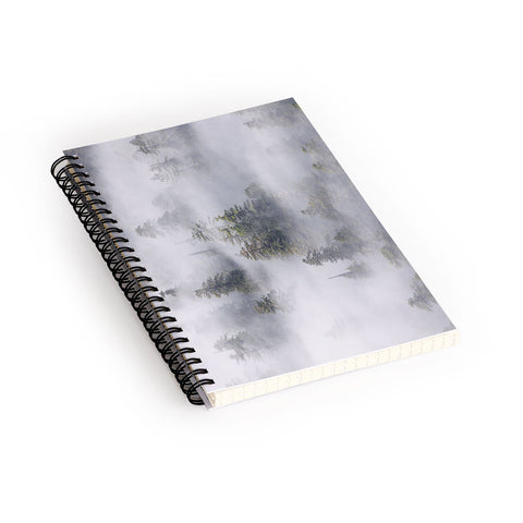 Nature Magick Redwood National Park Mist Spiral Notebook