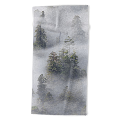 Nature Magick Redwood National Park Mist Beach Towel