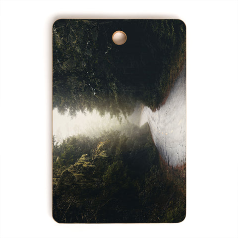 Nature Magick Redwood Road Forest Fog Cutting Board Rectangle